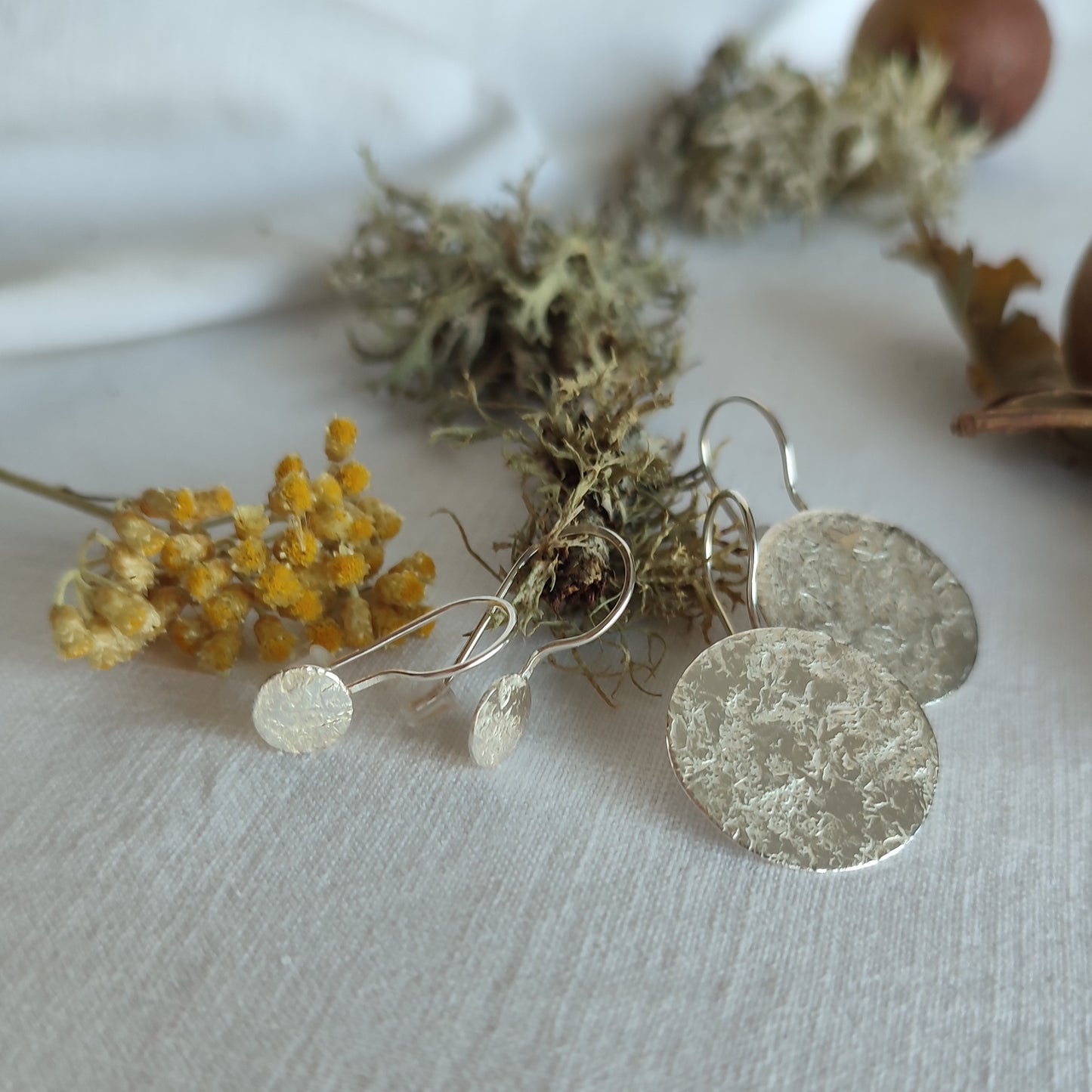 Dangling RUST Earrings - 5 sizes