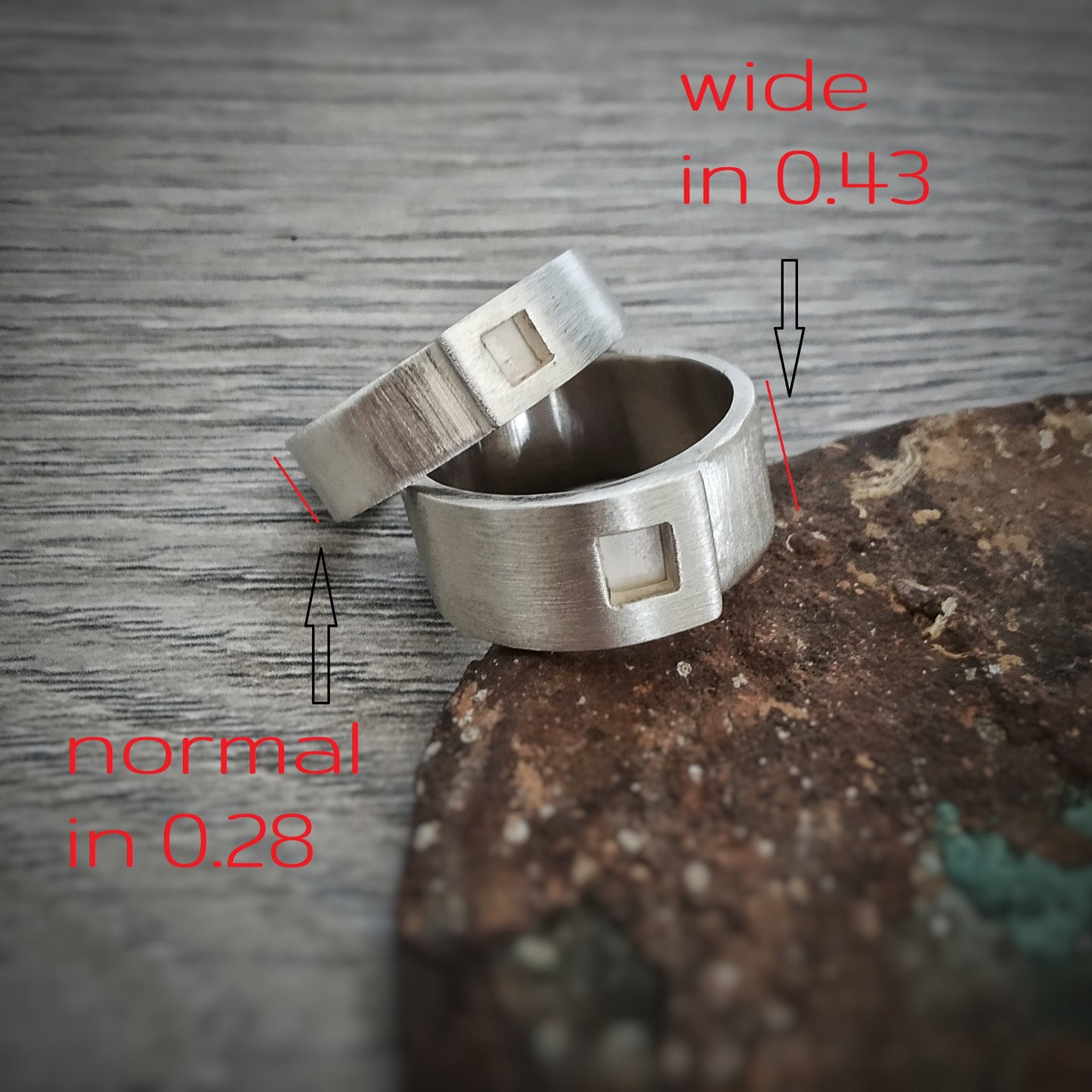Square n. 1 - Ring and Band