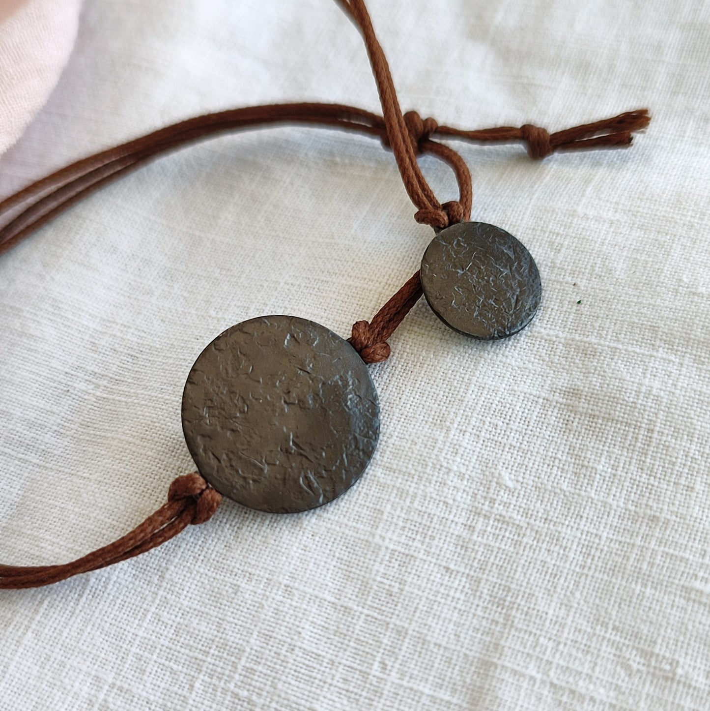 Black RUST Round Bracelet