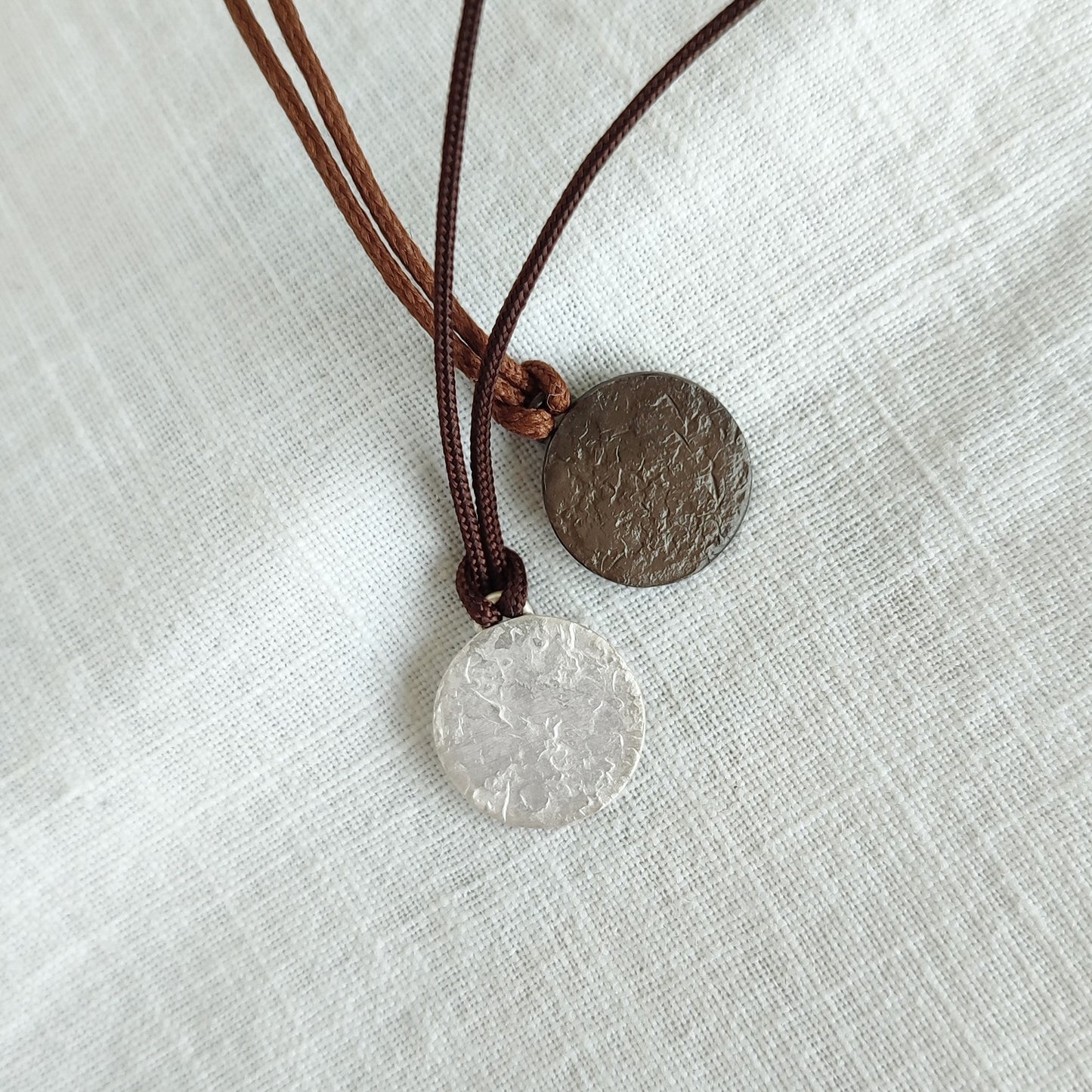 Black RUST Round Mini Pendant