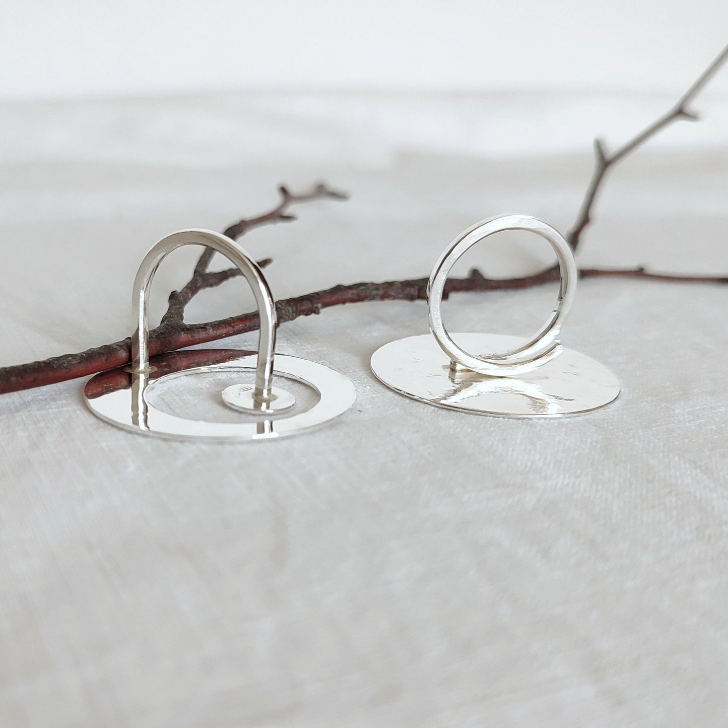 Couple of silver,handmade rings