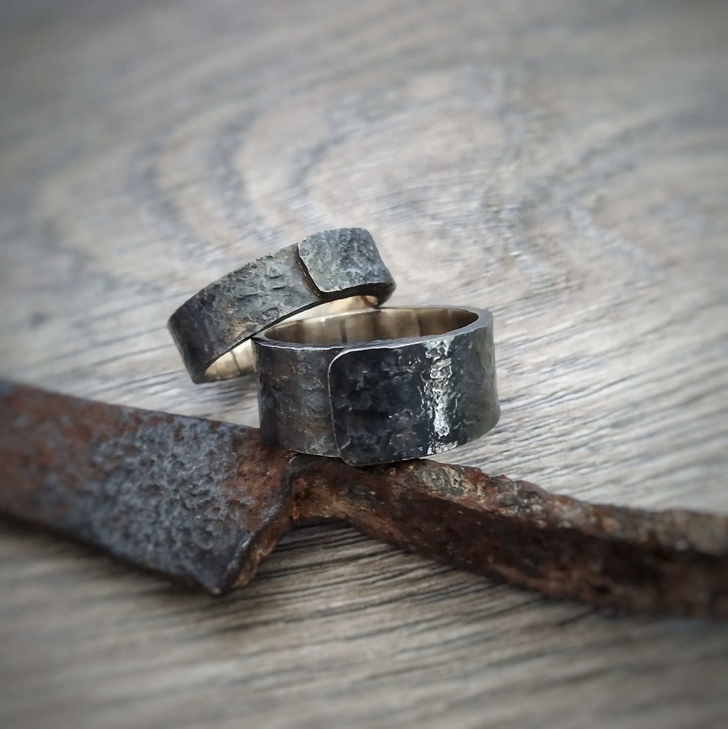 Black Rust n. 1 - Ring and Wide Band