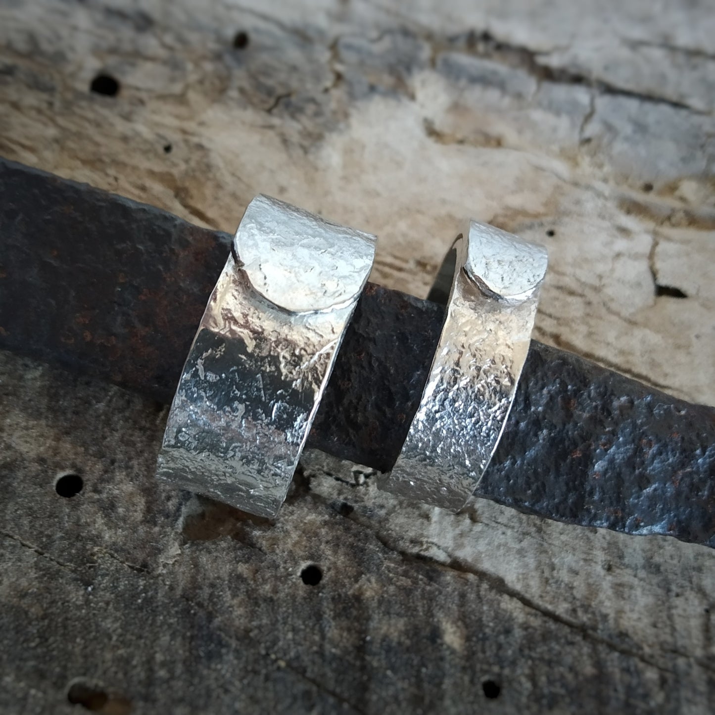 White Rust n. 1 - Anello e fascia alta