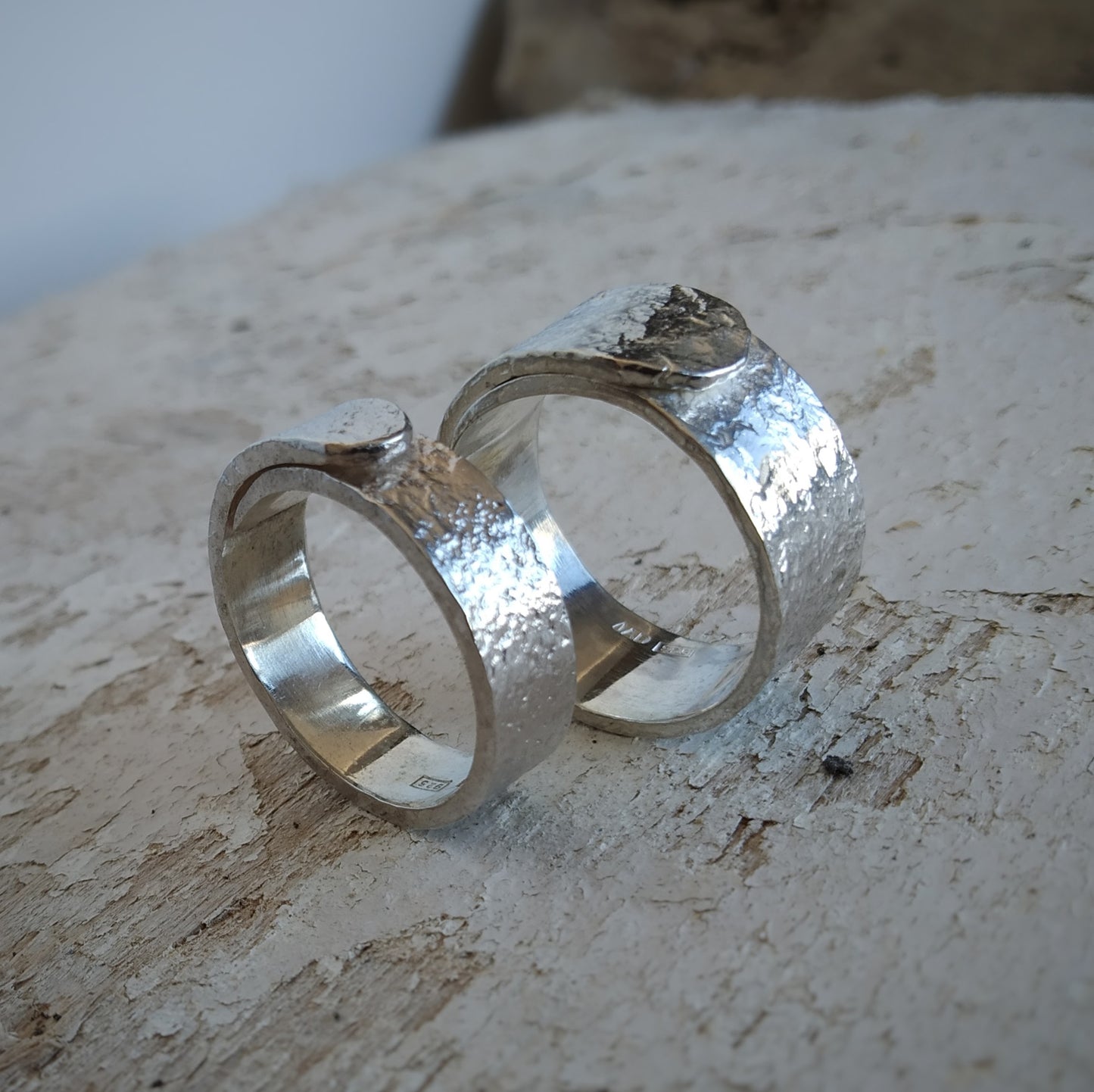White Rust n. 1 - Anello e fascia alta