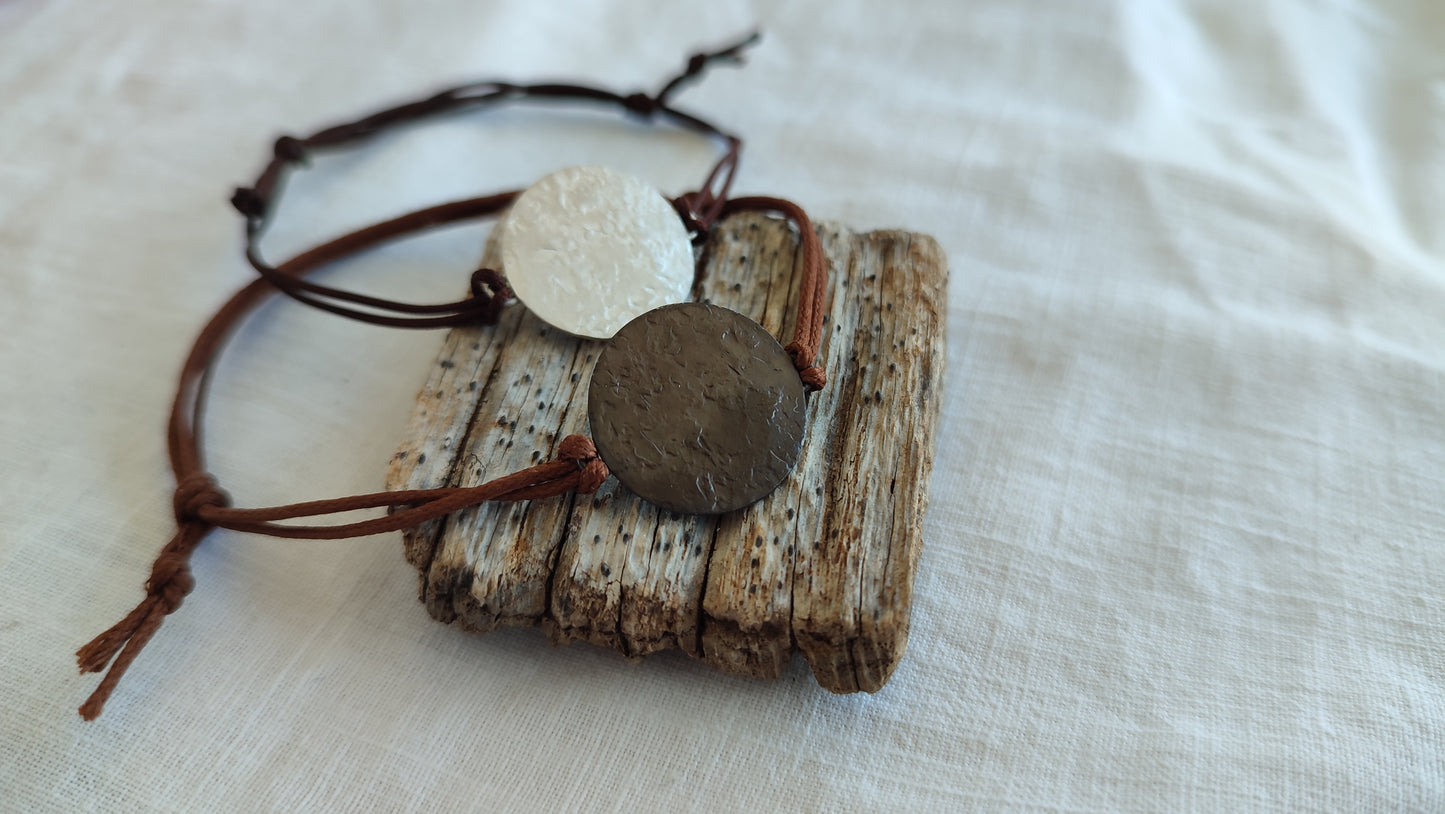 Black RUST Round Bracelet