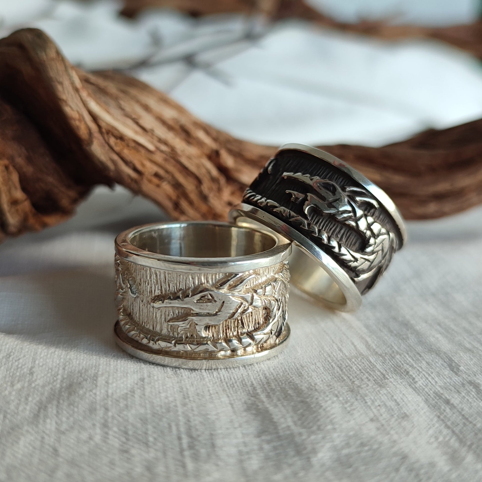 Silver rings